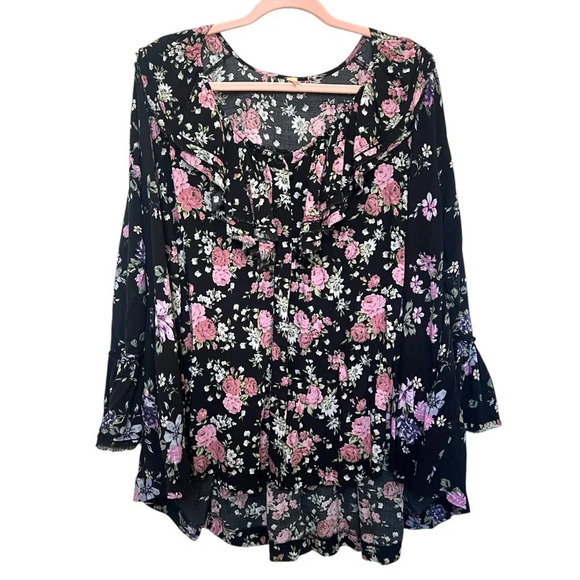 Free People Loretta Floral Tunic Size XS - Picture 2 of 8
